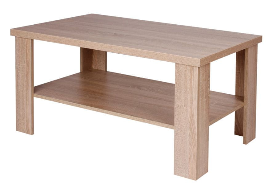 eoshop Konferenčný stôl Klement 65×110 K132 (Prevedenie: Hnedá)